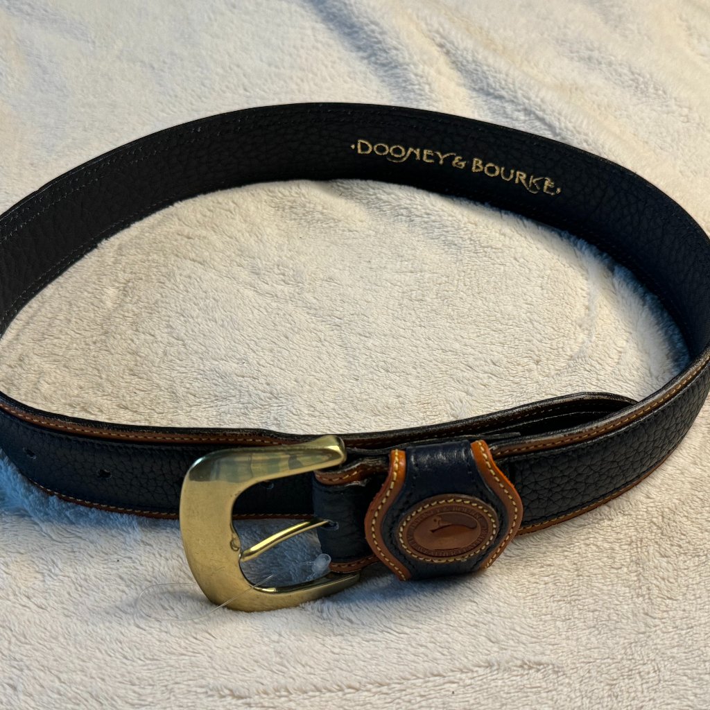 Small Dooney And Bourke Belt Navy Blue